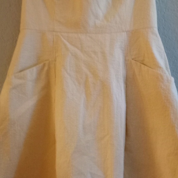 Lily Pulitzer Preppy Pastel Butter Yellow Gingham Coquette Girl A-Line Dress - Picture 2 of 8